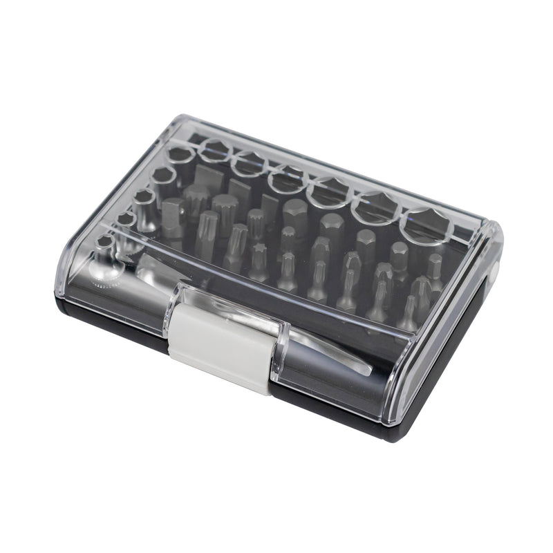 JBM (52198) Mini 37-Piece Bit And Socket Set With 1/4" Ratchet