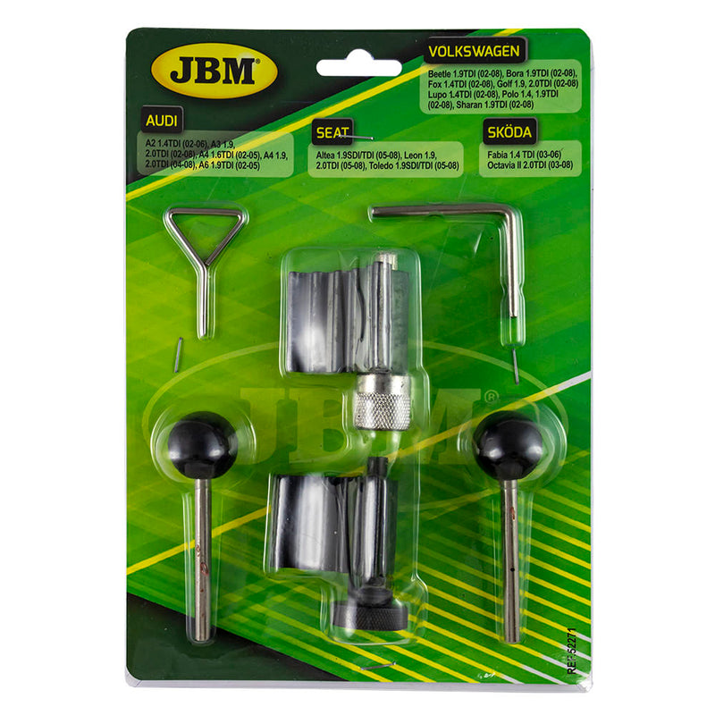 Conjunto de ferramentas de sincronização do motor JBM (52271) Vag