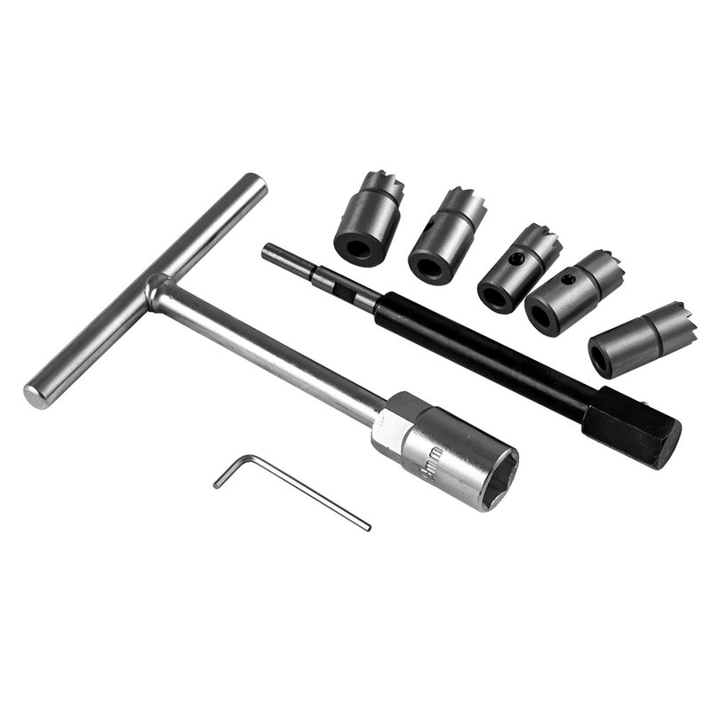 JBM (52273) Conjunto de 8 Fresas para Banco de Injetor Diesel