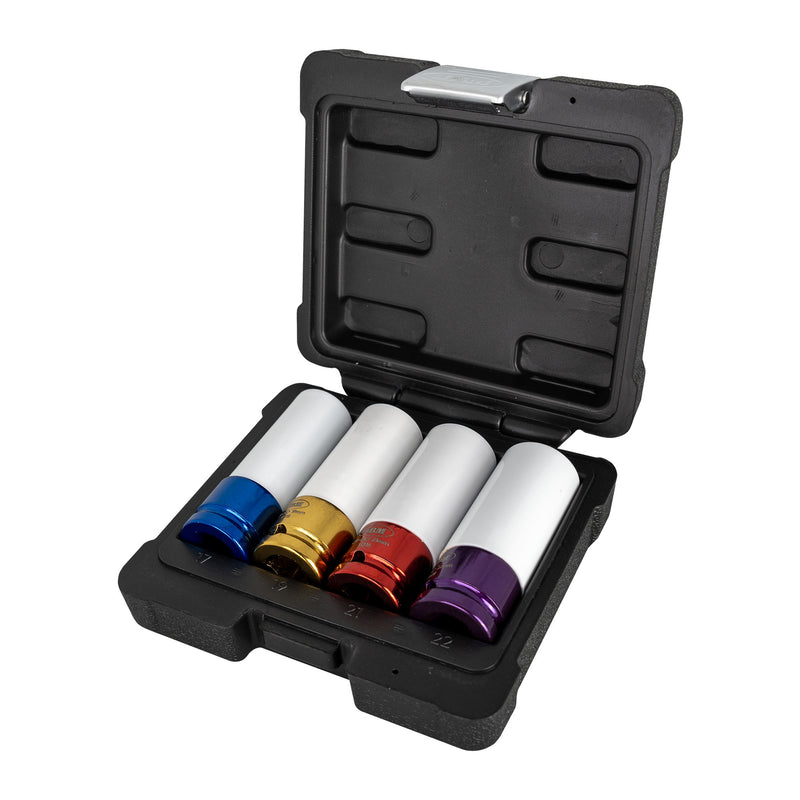 Juego de 4 llantas de aleación JBM (52338) de 1/2"