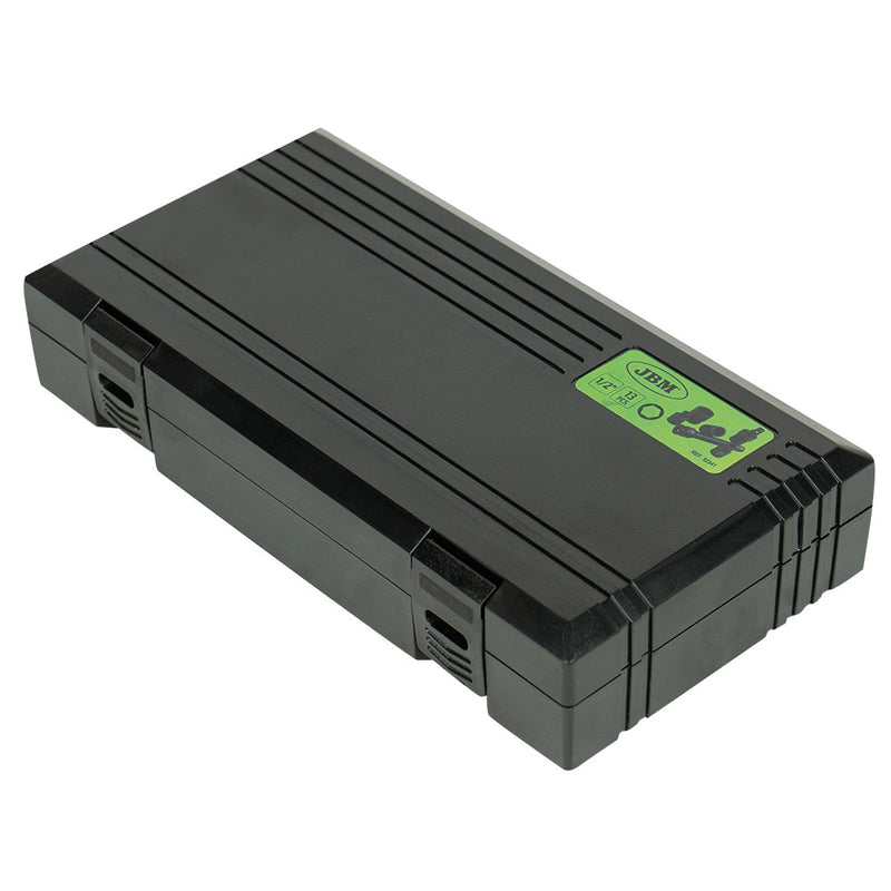 JBM (52341) Juego de 13 piezas de vasos de impacto hexagonales de 1/2" + adaptadores