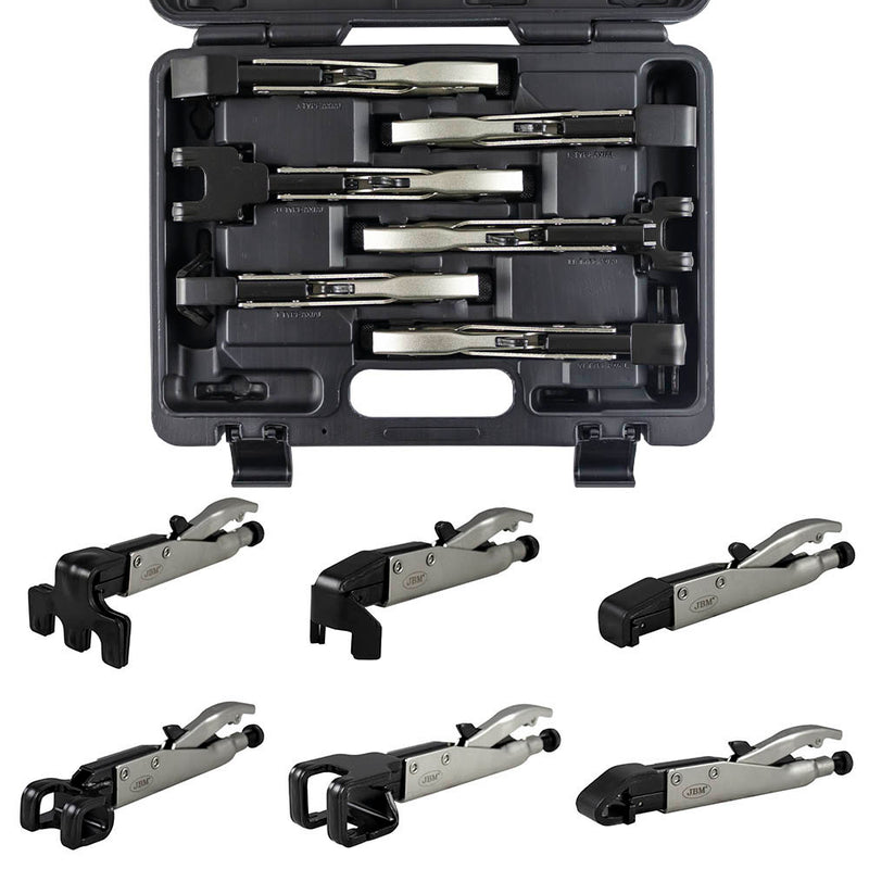 JBM (52385) Juego de 6 alicates multiusos autoblocantes