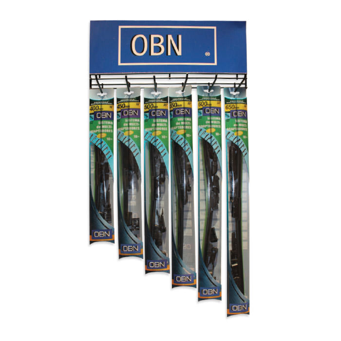 JBM (52401) Universal Wiper Blade 10 Multi-Adaptor 18" 450mm Obn