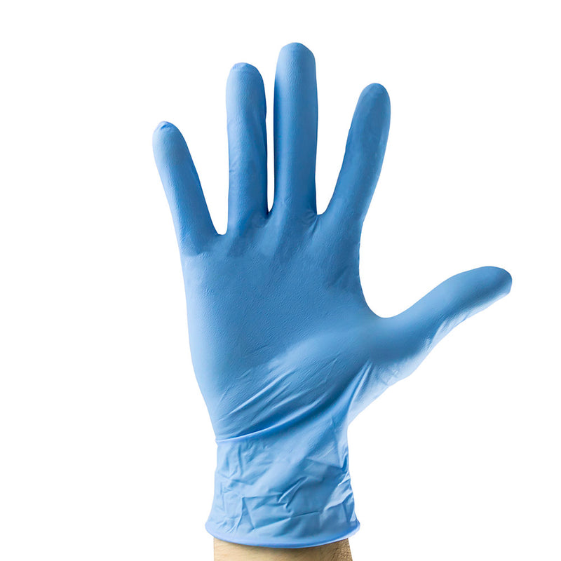 JBM (53986) Disposable Blue Nitrile Gloves XL Size 3.5mil