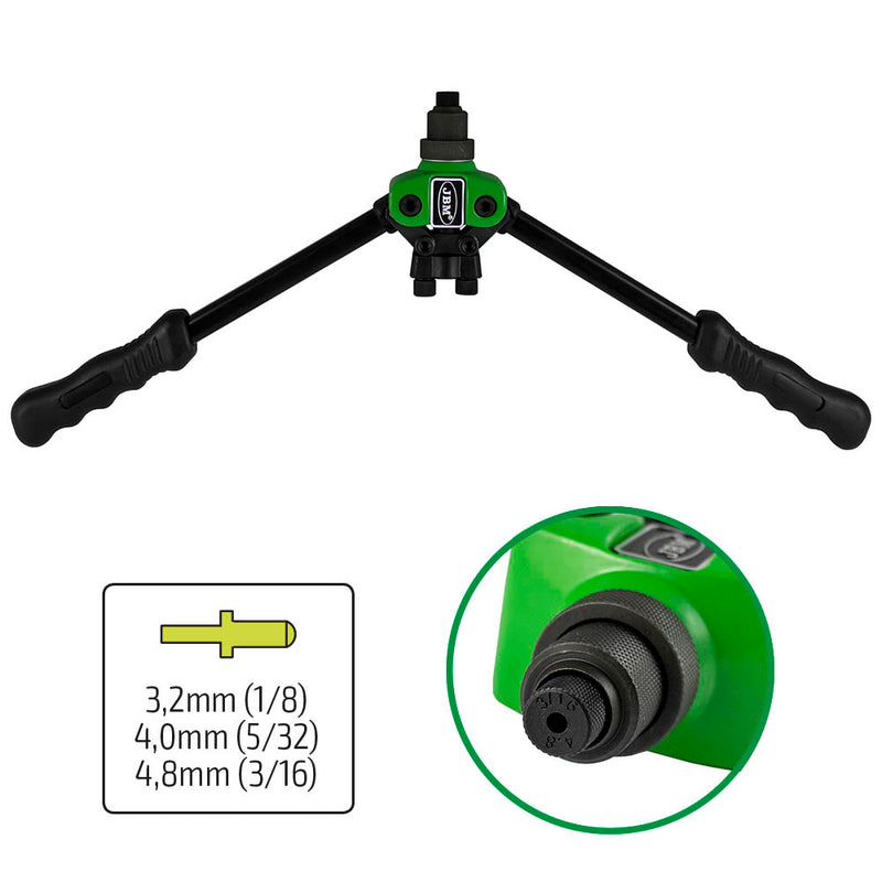 Remachadora de dos manos JBM (52463) 300 mm / 12"