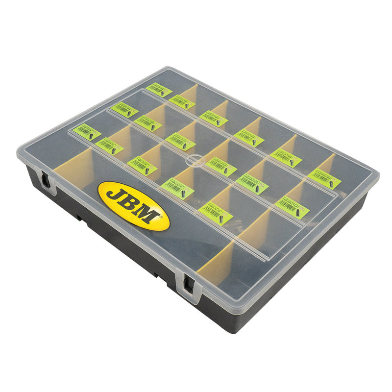 JBM (52539) Estuche de 85 piezas con puntas Phillips, planas, Allen y Torx