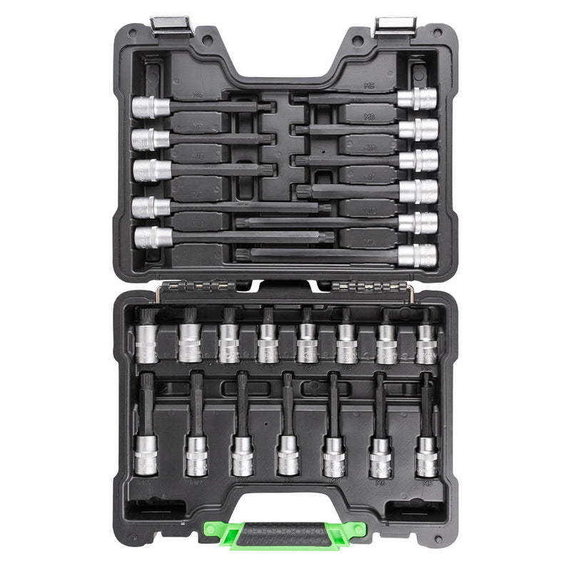 JBM (52603) Estuche de herramientas de 26 piezas con brocas de 1/2" y 12 puntas