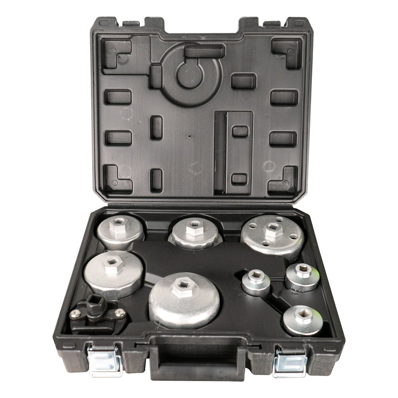 Juego de 9 llaves para filtros de aceite JBM (52615)