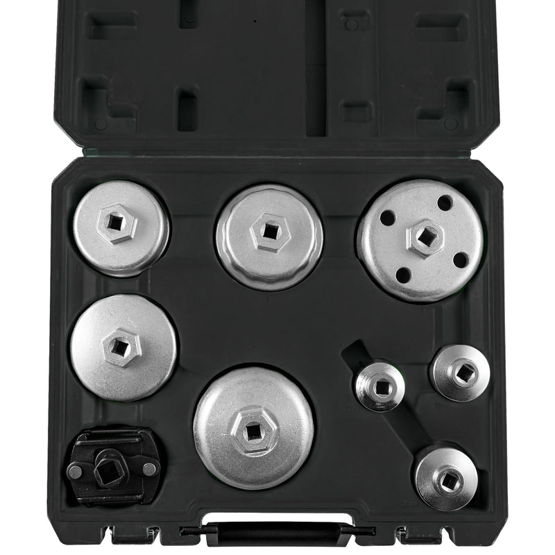 Juego de 9 llaves para filtros de aceite JBM (52615)