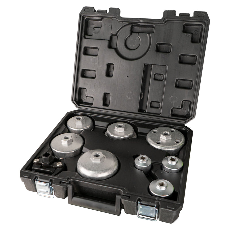 Juego de 9 llaves para filtros de aceite JBM (52615)