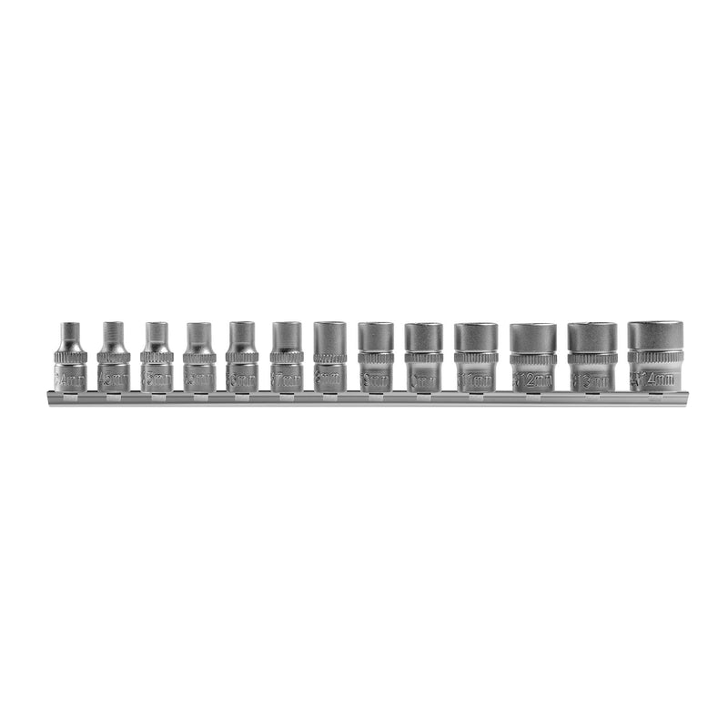 JBM (52715) Juego de 13 vasos hexagonales de 1/4"