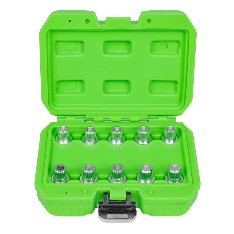 JBM (52802) Juego de 10 vasos para tornillos de bloqueo de ruedas para BMW