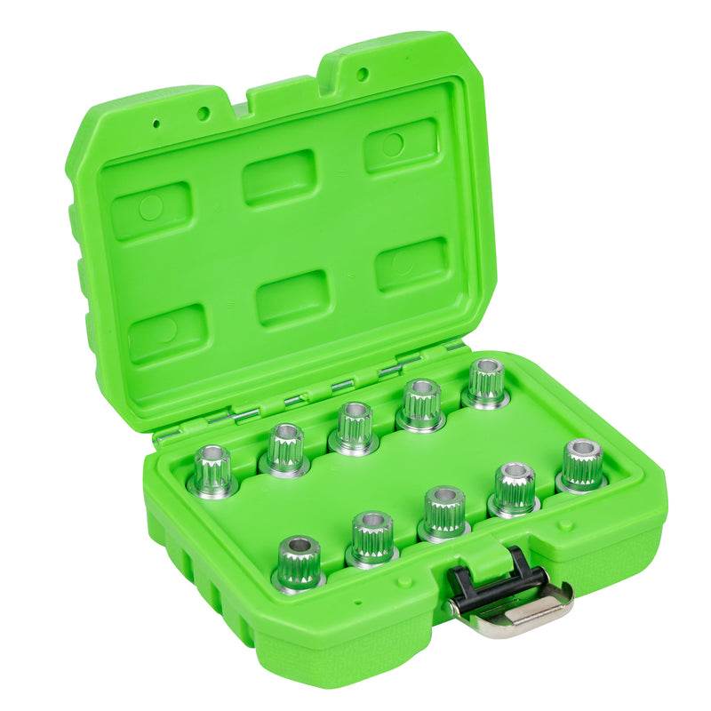 JBM (52802) Juego de 10 vasos para tornillos de bloqueo de ruedas para BMW