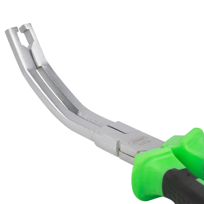 Alicates angulares para conectores de bujías de precalentamiento JBM (52816) - 235 mm