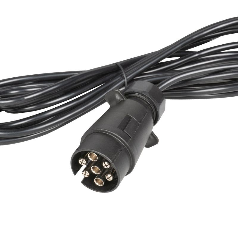 Barra de remolque JBM (52838) con 2 luces traseras y 2 reflectores triangulares de 1100 x 140 mm