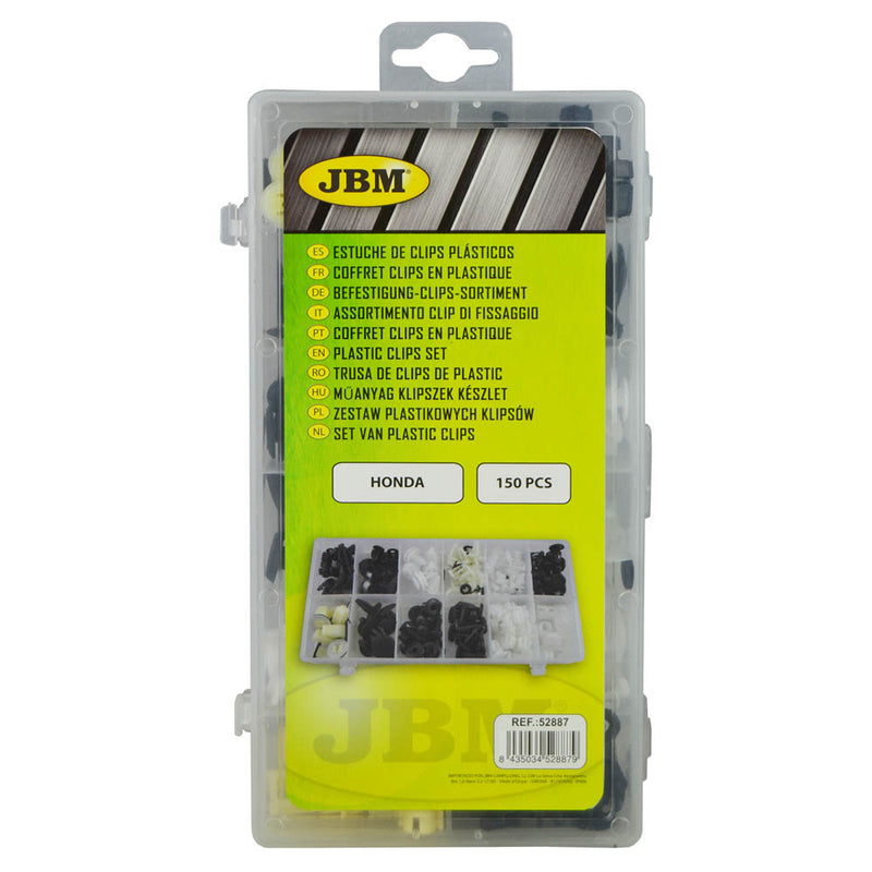 Juego de clips de plástico JBM (52887) para Honda (150 piezas)