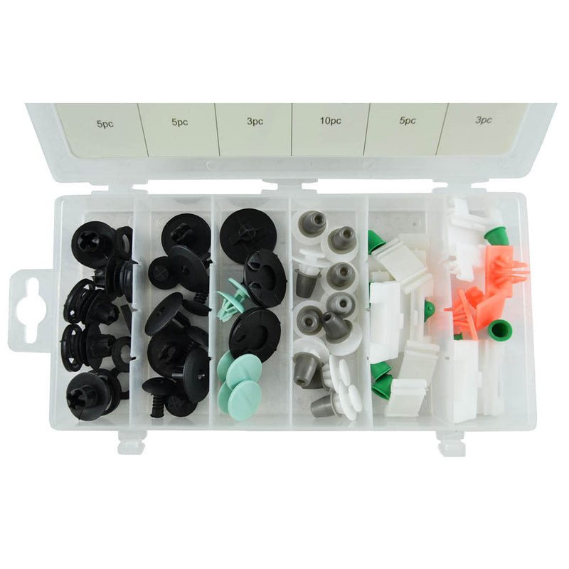 Juego de clips de plástico JBM (52890) para Audi (31 piezas)