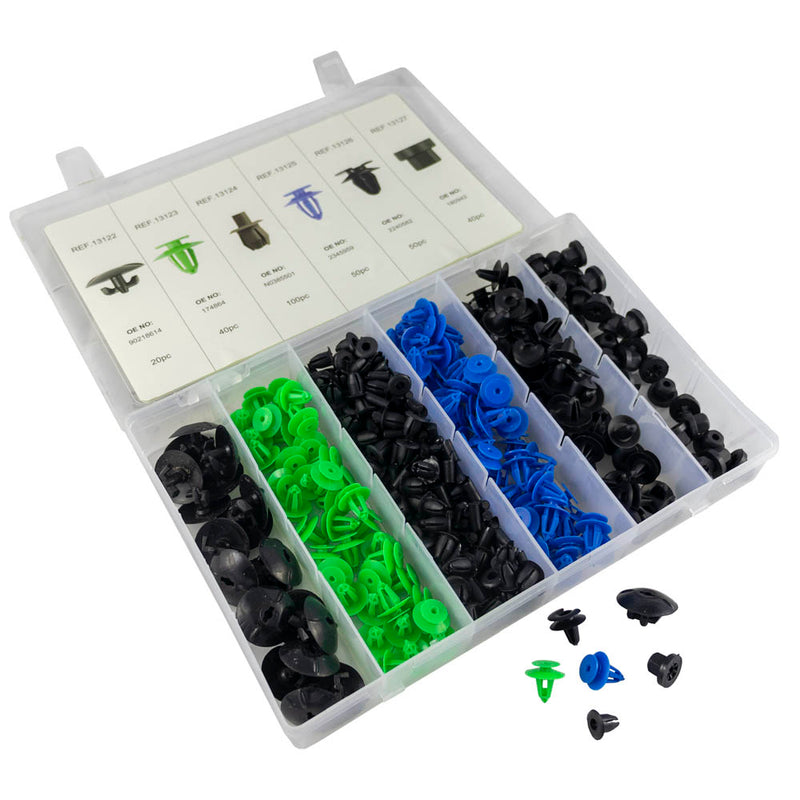 Juego de 300 clips de plástico JBM (52898) para Vauxhall/Opel