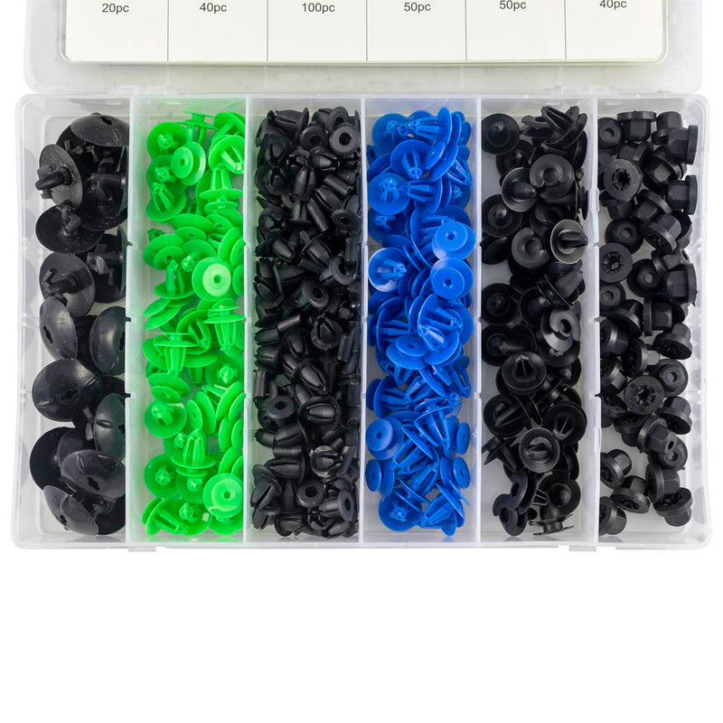 Juego de 300 clips de plástico JBM (52898) para Vauxhall/Opel