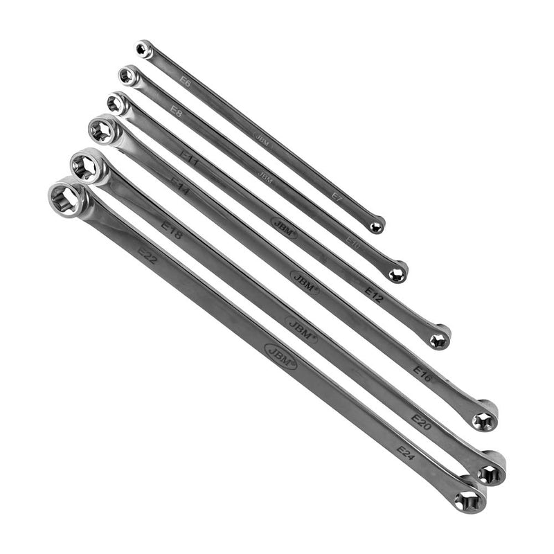 JBM (52912) Módulo de 6 llaves Torx extralargas