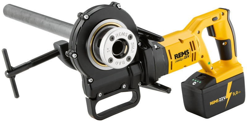 REMS (530026 R220) AMIGO 22V Conjunto R 1/2+3/4+1 +Bateria 9,0Ah