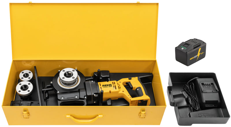 REMS (530026 R220) AMIGO 22V Conjunto R 1/2+3/4+1 +Bateria 9,0Ah