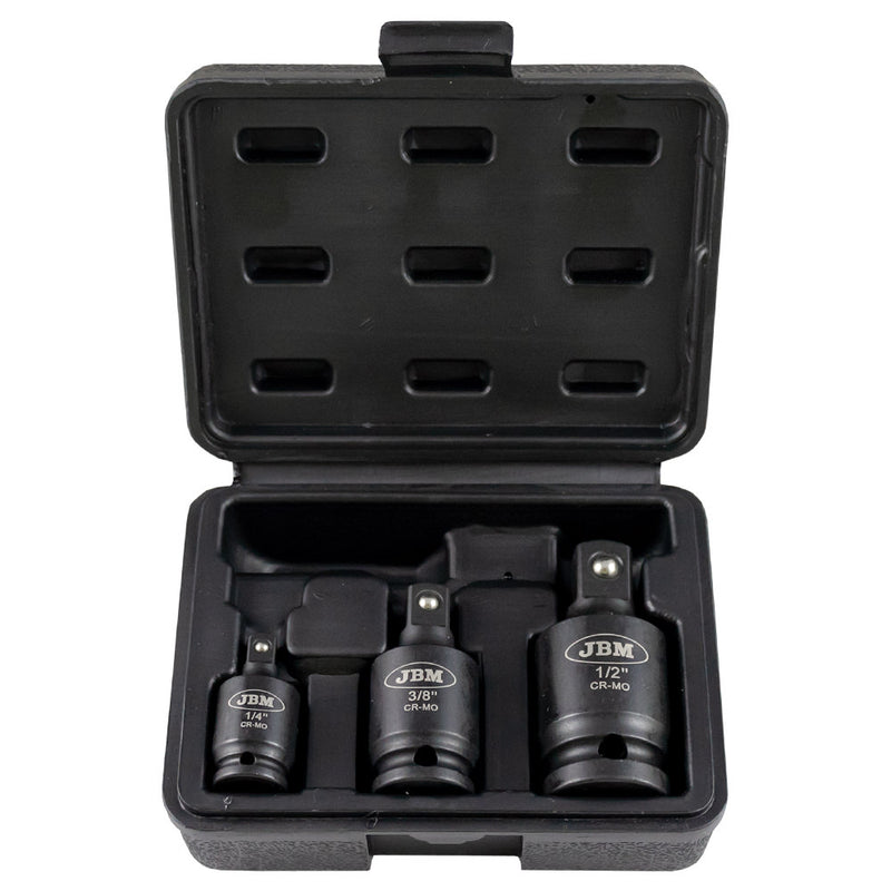 JBM (53043) Juego de 3 juntas de impacto con doble posición (fija/articulada)