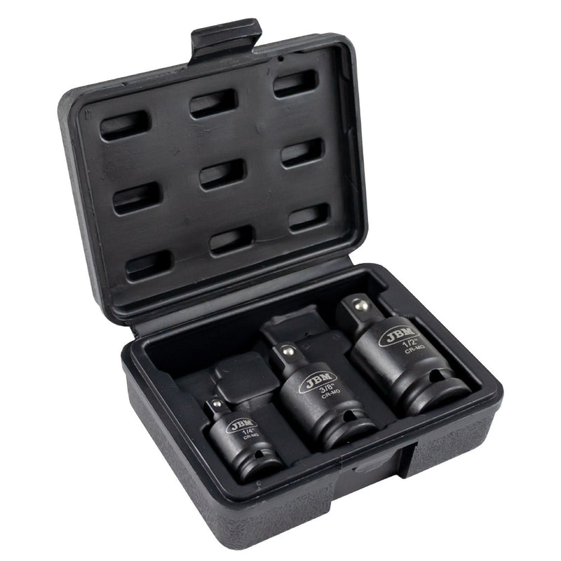 JBM (53043) Juego de 3 juntas de impacto con doble posición (fija/articulada)