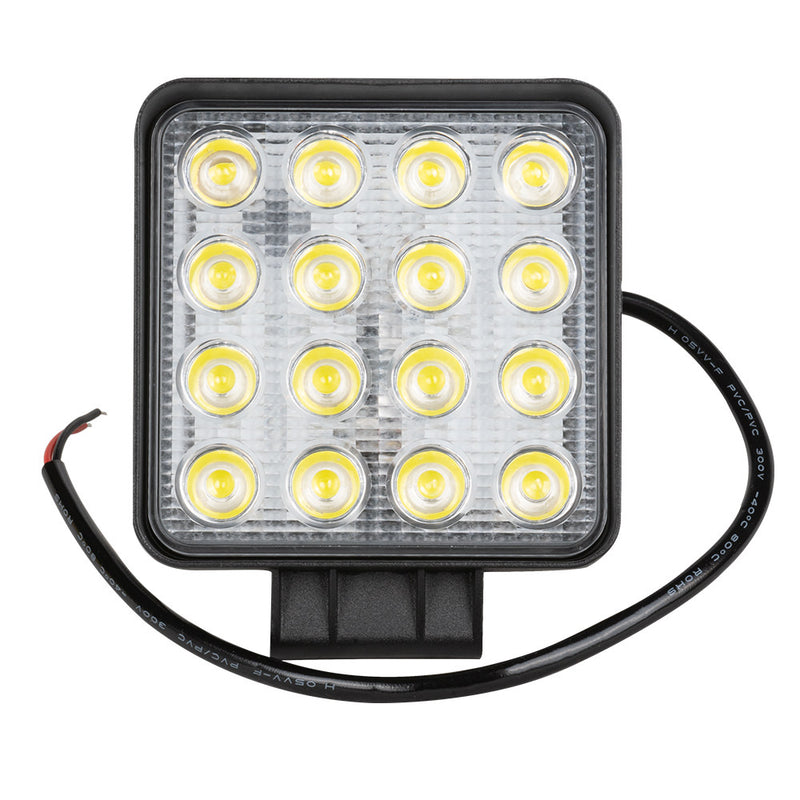 Faro LED cuadrado JBM (53045) de 2800 lm