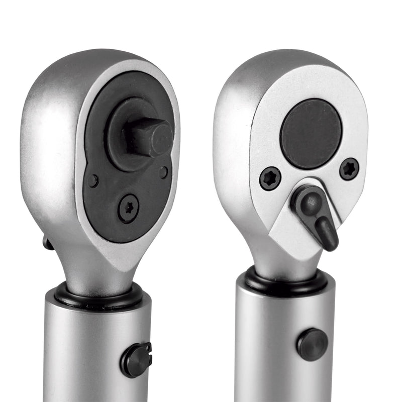 Llave dinamométrica JBM (53081) de 1/4" con ventana, 4–20 Nm