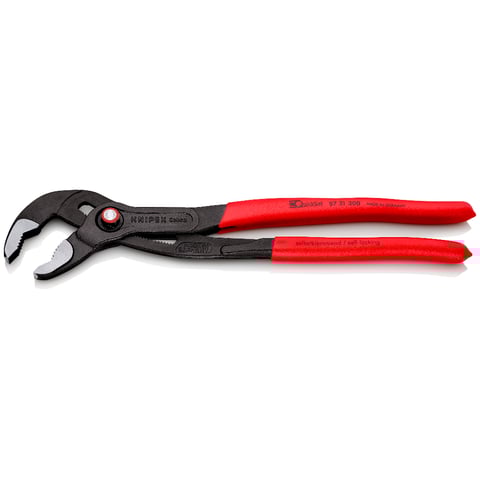 Alicates de bomba de agua de alta tecnología Cobra QuickSet de Knipex (87 21 300)