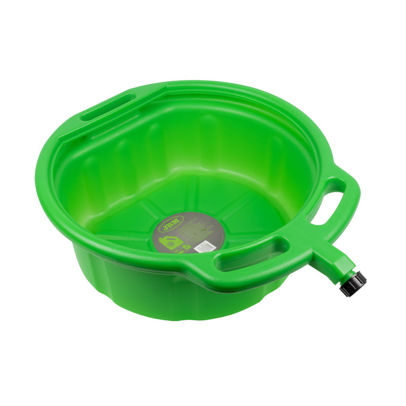 Bandeja de drenaje de aceite verde JBM (53215) de 18 litros