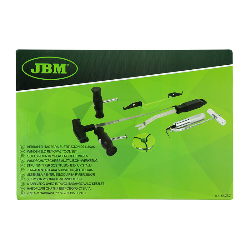 Juego de herramientas para desmontar parabrisas JBM (53232)