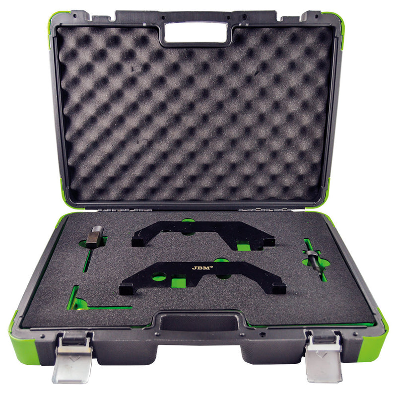 Herramienta de taller JBM (53264) para alineación y bloqueo de la sincronización del árbol de levas del motor para BMW N62, N73