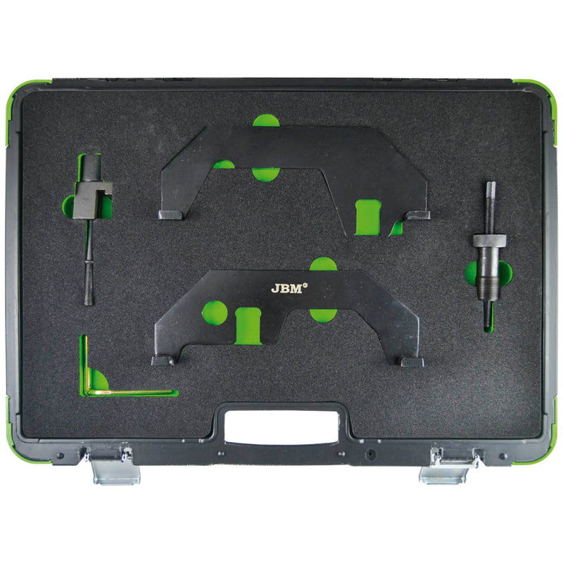 Herramienta de taller JBM (53264) para alineación y bloqueo de la sincronización del árbol de levas del motor para BMW N62, N73