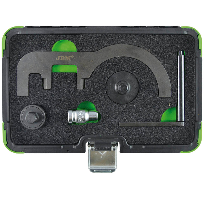 JBM (53269) Conjunto de ferramentas de bloqueio de sincronização do motor para BMW N47, N47s, N57 (para utilização com 54293)