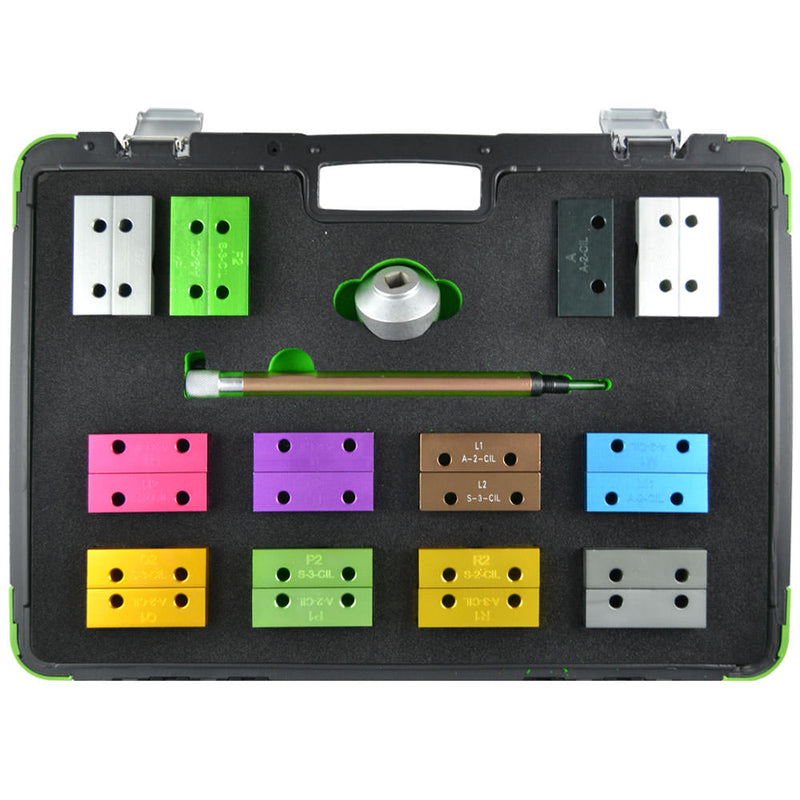 Conjunto de ferramentas de sincronização do motor JBM (53309) para Alfa/Fiat/Lancia 1.4, 1.6, 1.8, 2.0 16v, 2.0 20v