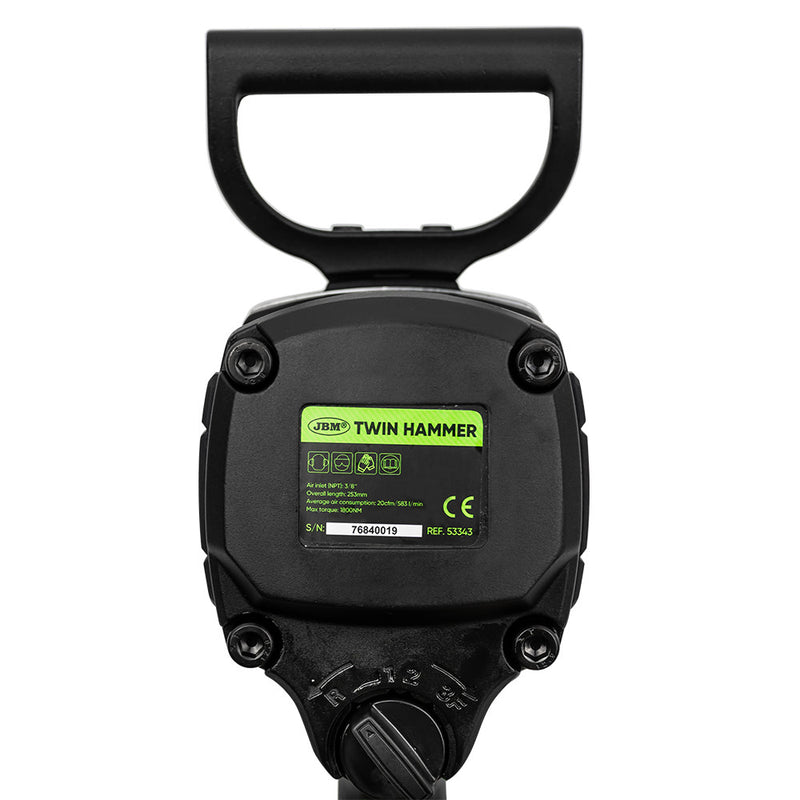 Llave de impacto JBM (53343) de 3/4" y 2200 nm