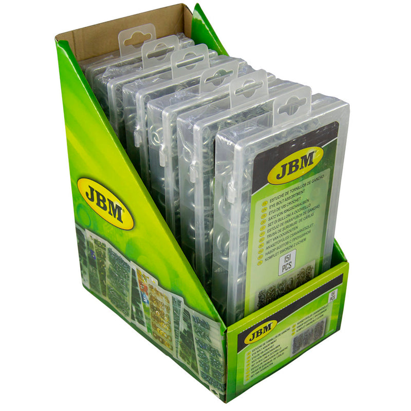 JBM (53352) Eye Bolt Assortment 151pcs