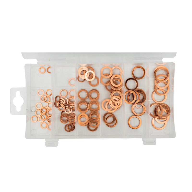 JBM (53353) Copper Washer Assortment 110pcs