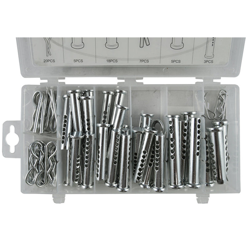 JBM (53363) Clevis Pin And R-Clip Assortment 71pcs