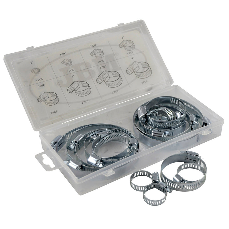 JBM (53378) Hose Clamp Assortment 20pcs