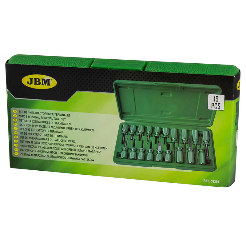 JBM (53391) Juego de 19 herramientas para terminales