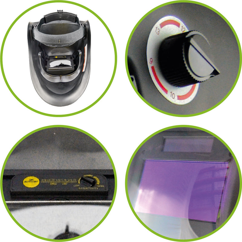 JBM (53414) Welding Mask With Manual Regulator