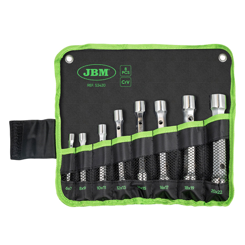 JBM (53420) Juego de 8 llaves de tubo