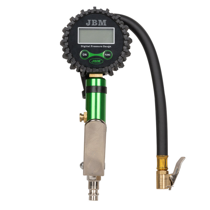 Inflador de aire JBM (53450) con manómetro digital