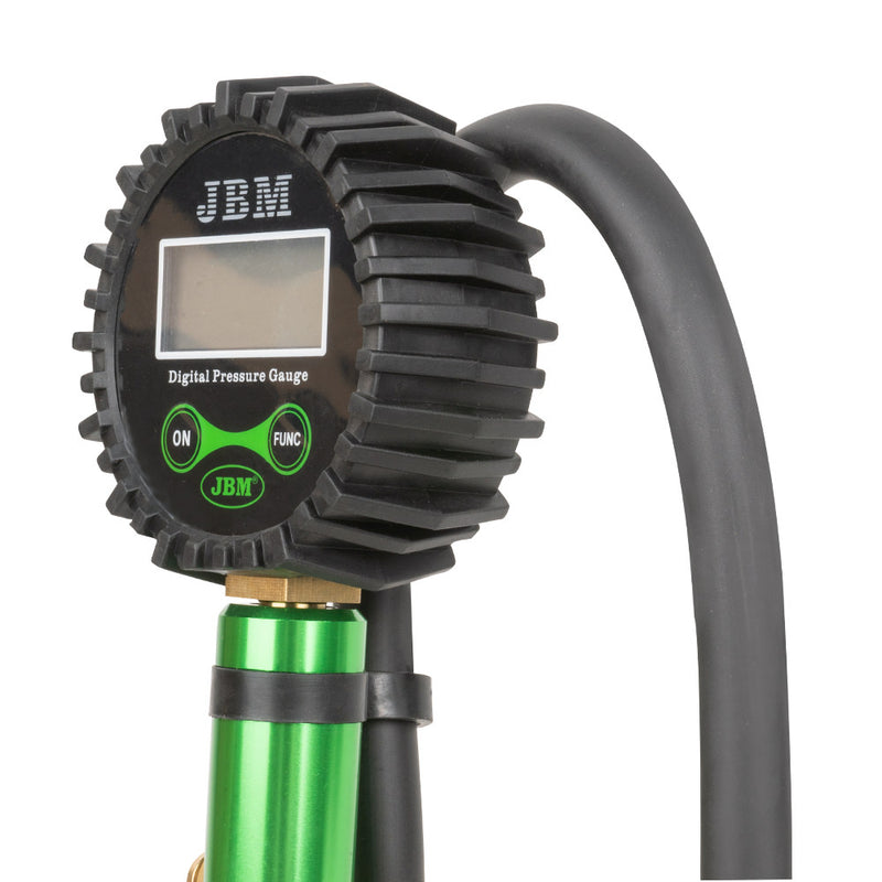 Inflador de aire JBM (53450) con manómetro digital
