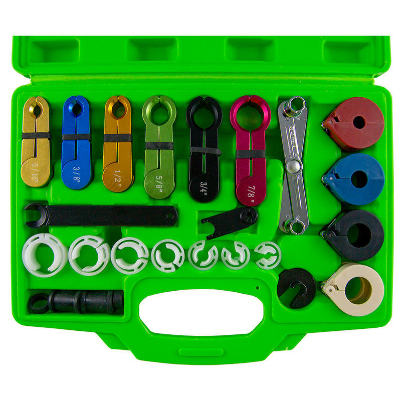 Juego de desconexión de mangueras de combustible y aire acondicionado JBM (53459)