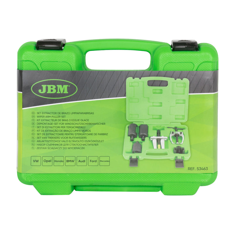 Juego de extractores de brazos de limpiaparabrisas JBM (53463)