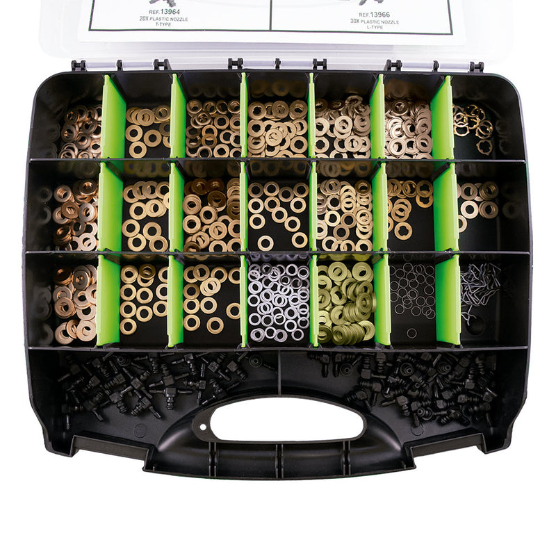 JBM (53464) Injector Copper Ring Assortment 551pcs